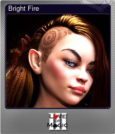 Series 1 - Card 4 of 12 - Bright Fire