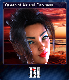 Series 1 - Card 8 of 12 - Queen of Air and Darkness