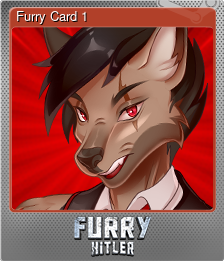 Series 1 - Card 1 of 5 - Furry Card 1