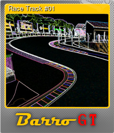 Series 1 - Card 1 of 5 - Race Track #01