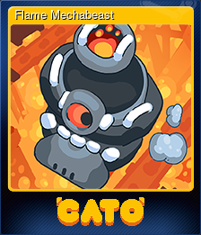 Series 1 - Card 4 of 6 - Flame Mechabeast