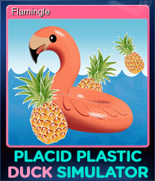 Series 1 - Card 6 of 6 - Flamingle