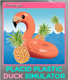 Series 1 - Card 6 of 6 - Flamingle