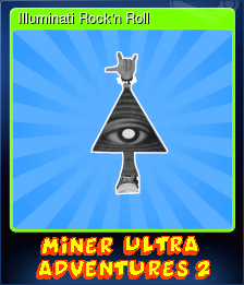 Series 1 - Card 6 of 7 - Illuminati Rock'n Roll