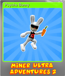 Series 1 - Card 2 of 7 - Psycho Bunny