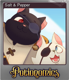 Series 1 - Card 8 of 9 - Salt & Pepper