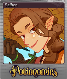 Series 1 - Card 7 of 9 - Saffron