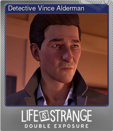 Series 1 - Card 2 of 12 - Detective Vince Alderman