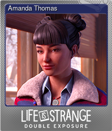 Series 1 - Card 1 of 12 - Amanda Thomas