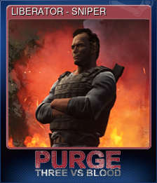 Series 1 - Card 2 of 5 - LIBERATOR - SNIPER