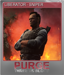 Series 1 - Card 2 of 5 - LIBERATOR - SNIPER
