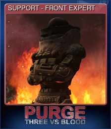 Series 1 - Card 4 of 5 - SUPPORT - FRONT EXPERT