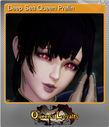 Series 1 - Card 9 of 13 - Deep Sea Queen Prelin