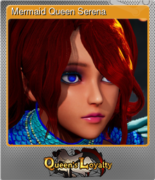 Series 1 - Card 10 of 13 - Mermaid Queen Serena