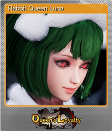 Series 1 - Card 7 of 13 - Rabbit Queen Luna