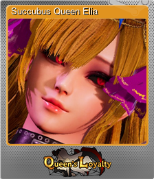 Series 1 - Card 5 of 13 - Succubus Queen Elia