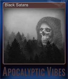 Series 1 - Card 2 of 7 - Black Satans