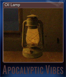 Series 1 - Card 7 of 7 - Oil Lamp