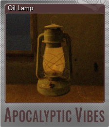 Series 1 - Card 7 of 7 - Oil Lamp