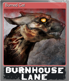 Series 1 - Card 3 of 13 - Burned Cat