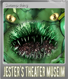 Series 1 - Card 3 of 5 - Swamp thing