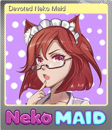 Series 1 - Card 10 of 10 - Devoted Neko Maid