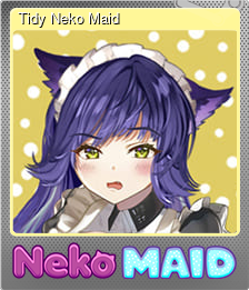 Series 1 - Card 1 of 10 - Tidy Neko Maid