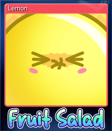 Series 1 - Card 7 of 11 - Lemon