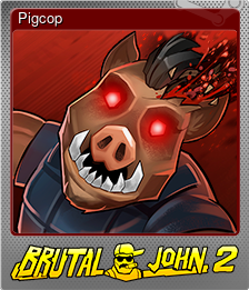 Series 1 - Card 4 of 6 - Pigcop
