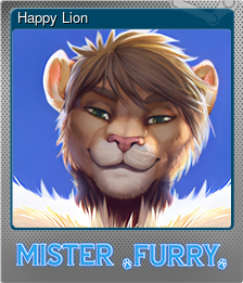 Series 1 - Card 9 of 15 - Happy Lion