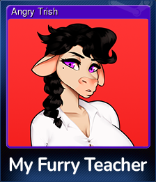 Series 1 - Card 1 of 5 - Angry Trish