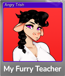 Series 1 - Card 1 of 5 - Angry Trish