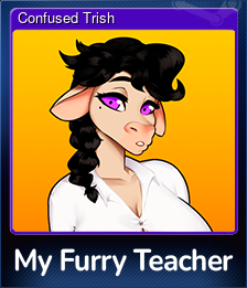 Series 1 - Card 2 of 5 - Confused Trish