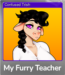 Series 1 - Card 2 of 5 - Confused Trish