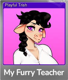 Series 1 - Card 4 of 5 - Playful Trish