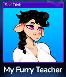Series 1 - Card 5 of 5 - Sad Trish