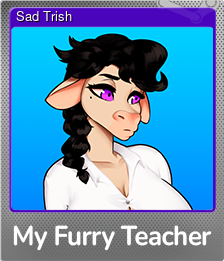 Series 1 - Card 5 of 5 - Sad Trish