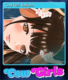 Series 1 - Card 2 of 10 - Cow Girl Sakura
