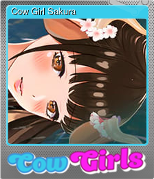 Series 1 - Card 2 of 10 - Cow Girl Sakura