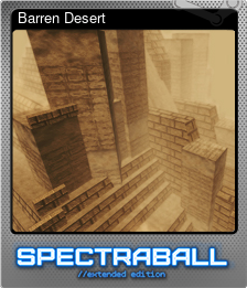 Series 1 - Card 2 of 7 - Barren Desert