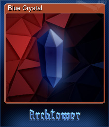 Series 1 - Card 5 of 7 - Blue Crystal