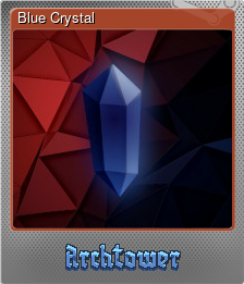 Series 1 - Card 5 of 7 - Blue Crystal