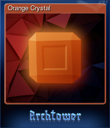 Series 1 - Card 2 of 7 - Orange Crystal