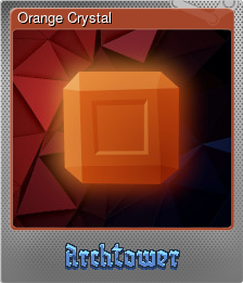 Series 1 - Card 2 of 7 - Orange Crystal