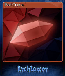 Series 1 - Card 1 of 7 - Red Crystal