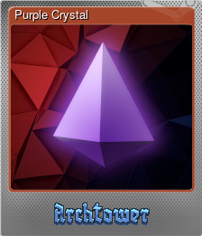 Series 1 - Card 6 of 7 - Purple Crystal