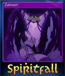 Series 1 - Card 6 of 8 - Zalvoon