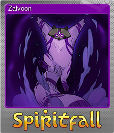 Series 1 - Card 6 of 8 - Zalvoon