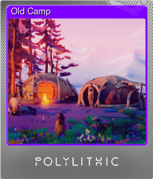 Series 1 - Card 5 of 5 - Old Camp
