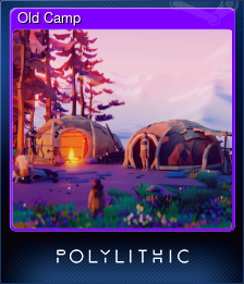 Series 1 - Card 5 of 5 - Old Camp